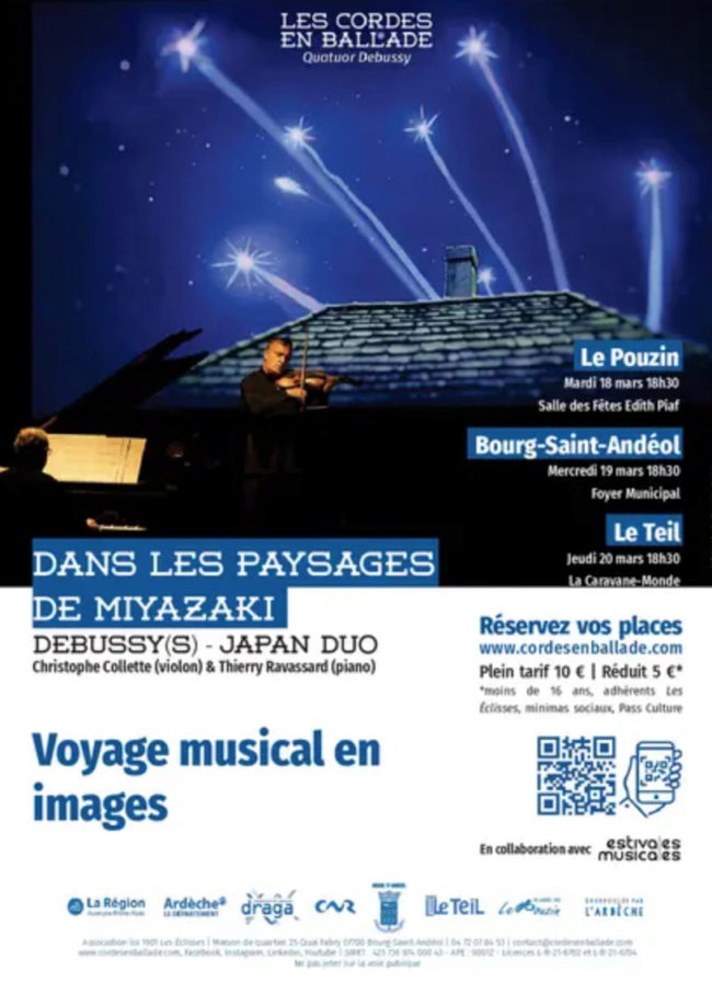 Ciné Concert « Dans les Paysages de Miyazaki »