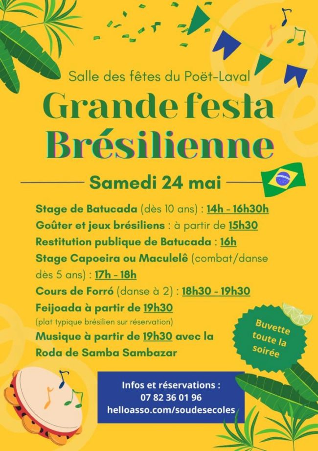 Événement brésilien à Poët-Laval