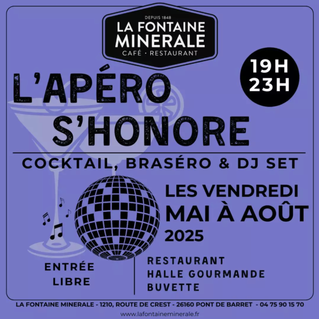 APÉRO S'HONORE 2025