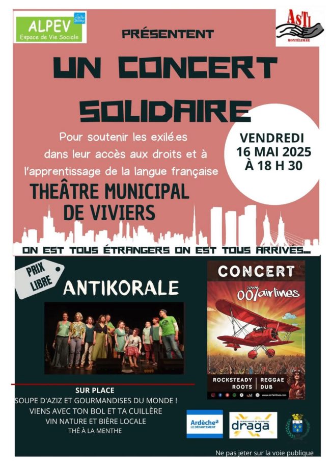 concert solidaire à Viviers