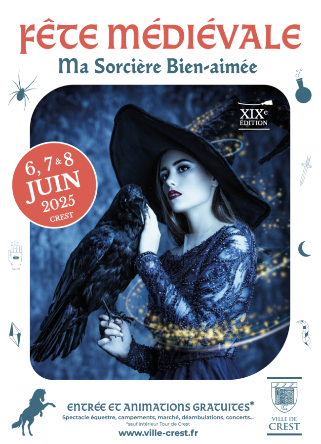 Fête Médiévale de Crest – 6, 7 & 8 juin 2025