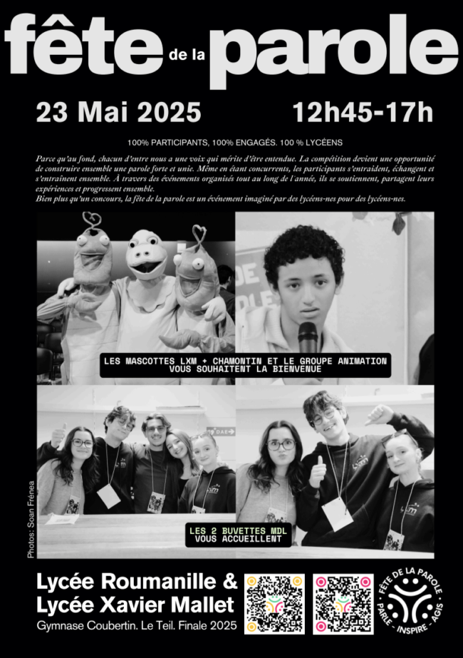 Fête de la Parole – Finale 2025
