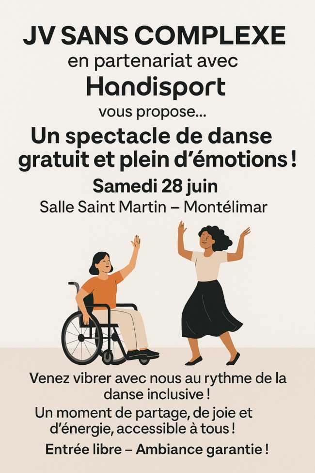 Spectacle inclusif à Montélimar