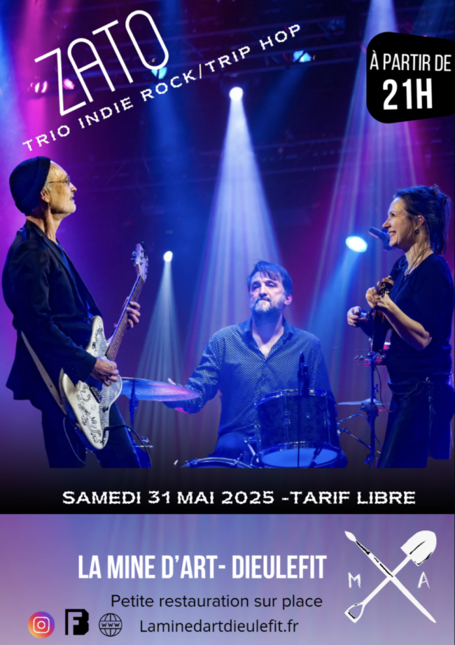Zato en concert à La Mine d’Art