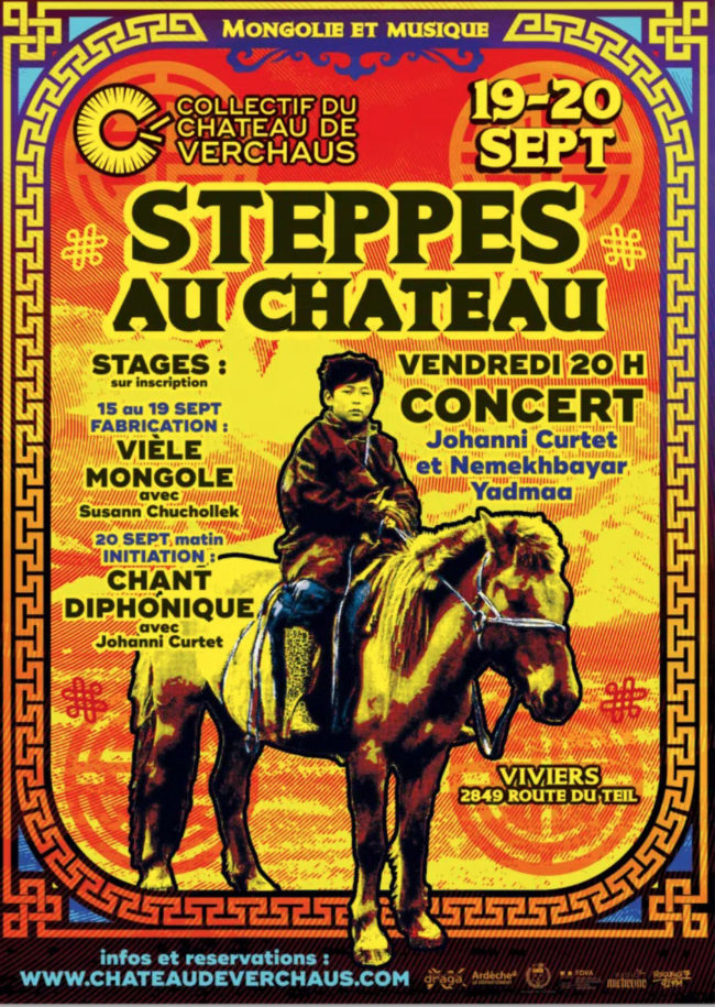 Steppes au château