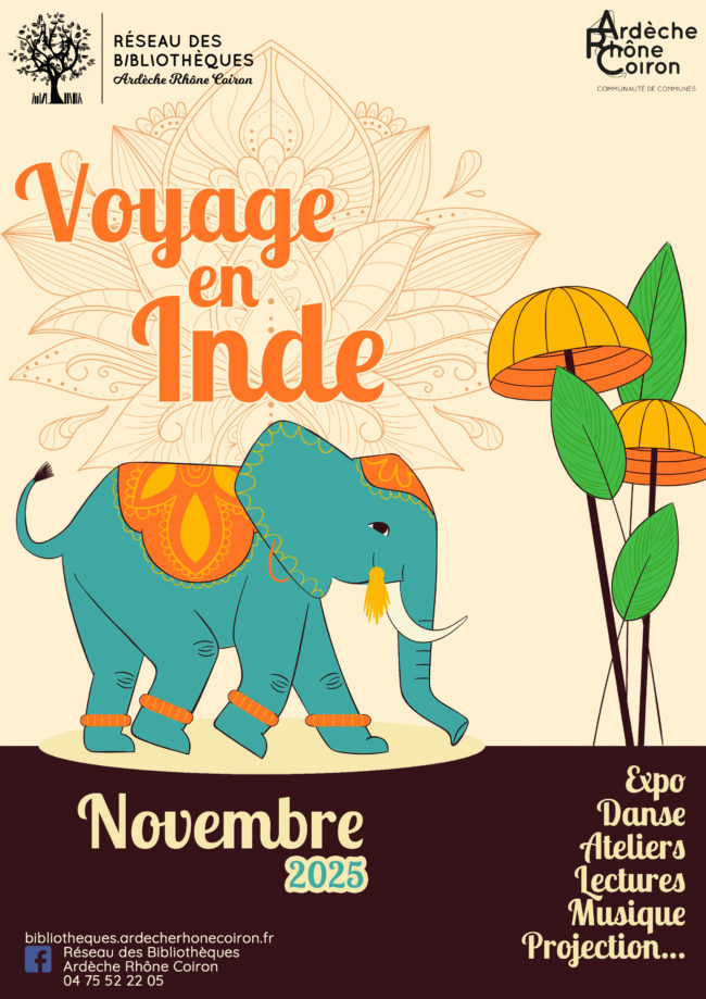 Voyage en INDE avec les Médiathèques