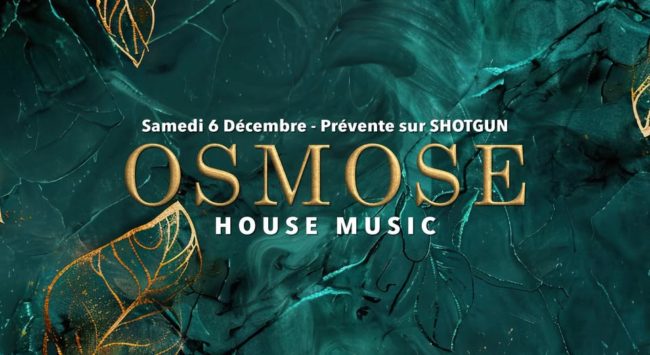 OSMOSE, soirée house music présentée par DB Sharing.