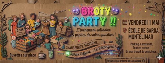 NOUVEAU NOM, MÊME FOLIE : BIENVENUE À LA BROTY PARTY 1 !