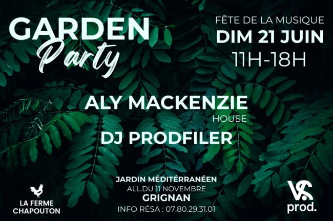 Garden Party Au Jardin Méditérranéen par VS Prod.