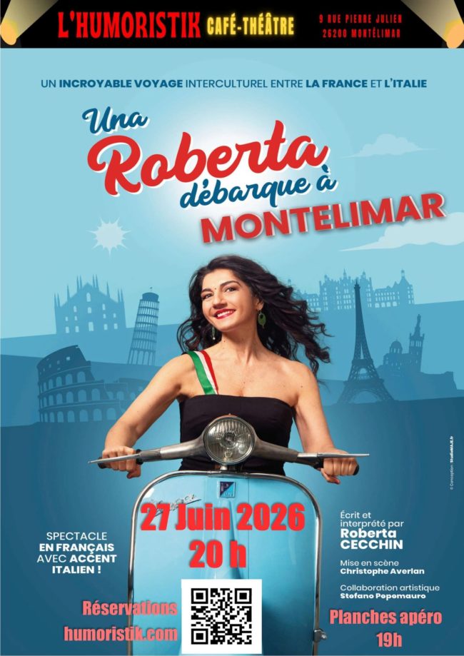Ouverture du théâtre L'Humoristik avec Roberta Cecchin