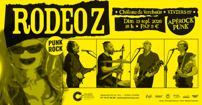 RODEO Z en concert au Château de Verchaüs