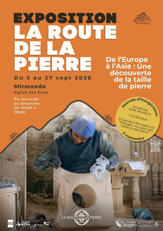 La Route de la Pierre s’installe à Mirmande