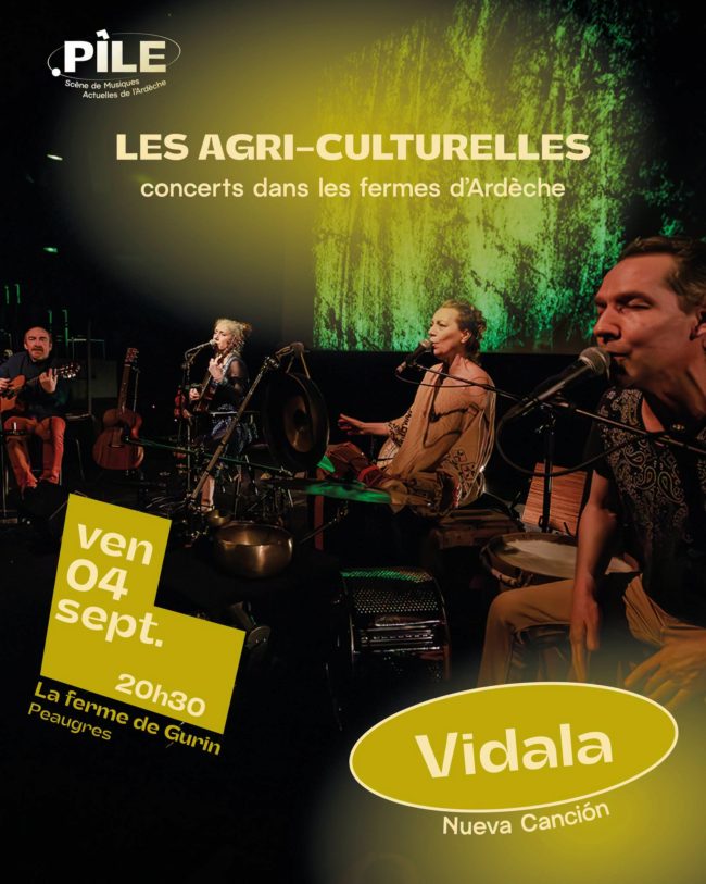Les Agri-Culturelles 2026 avec VIDALA