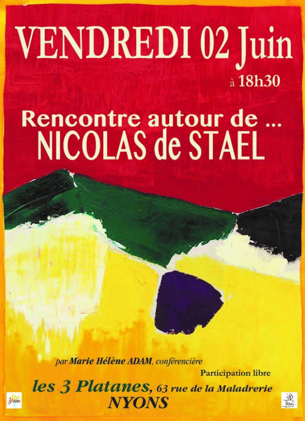 RENCONTRE AUTOUR DE ... Nicolas de Stael