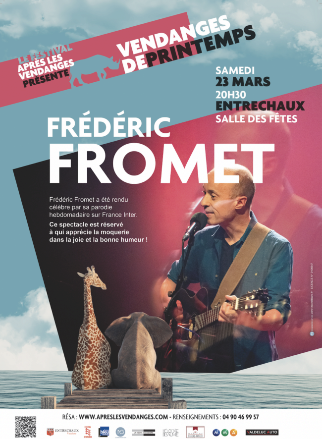 Frédéric Fromet, le musicien humoriste