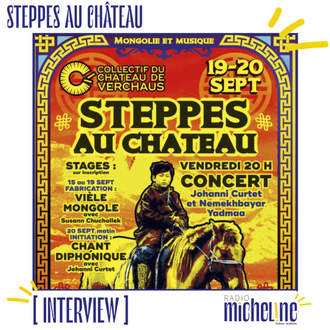 [INTERVIEW] STEPPES AU CHÂTEAU Avec Malka