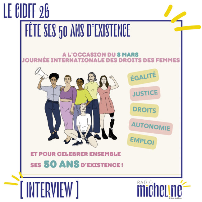 Le CIDFF 26 s'engage tout le mois de mars à l'occasion du 8 mars