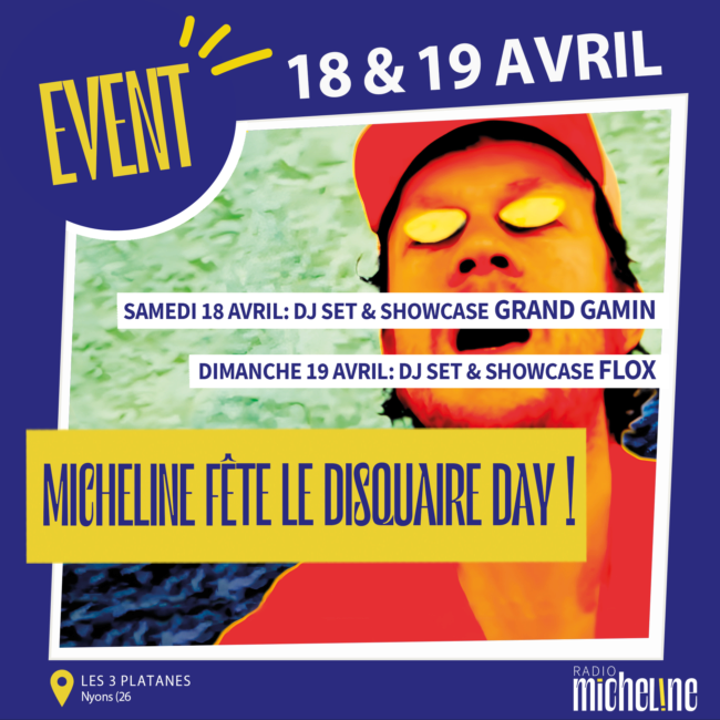 MICHELINE FÊTE LE DISQUAIRE DAY