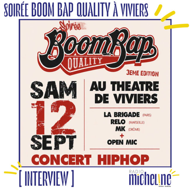 [INTERVIEW] BOOM BAP QUALITY revient à Viviers