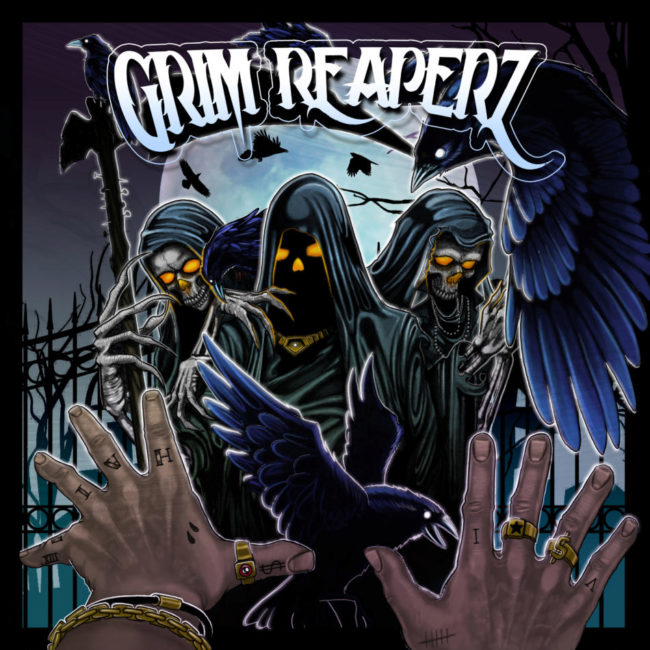Blood-Leg Trilogy – Grim Reaperz (Just Listen Records).
